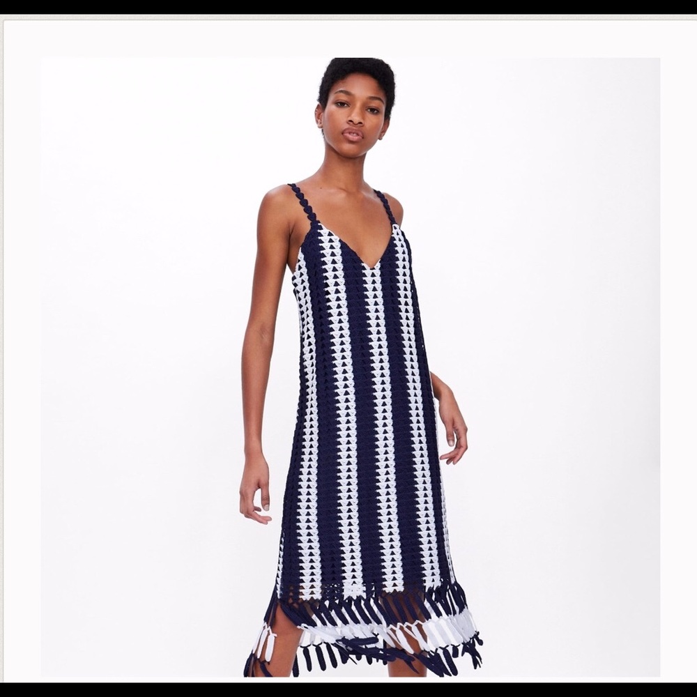 Zara crochet Dress